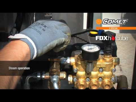 FDX Hot Cube 21/160 B Honda GX 390 Skid Видео