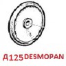 Мембрана насоса Ø125 (DESMOPAN) насоса BP/BPS300